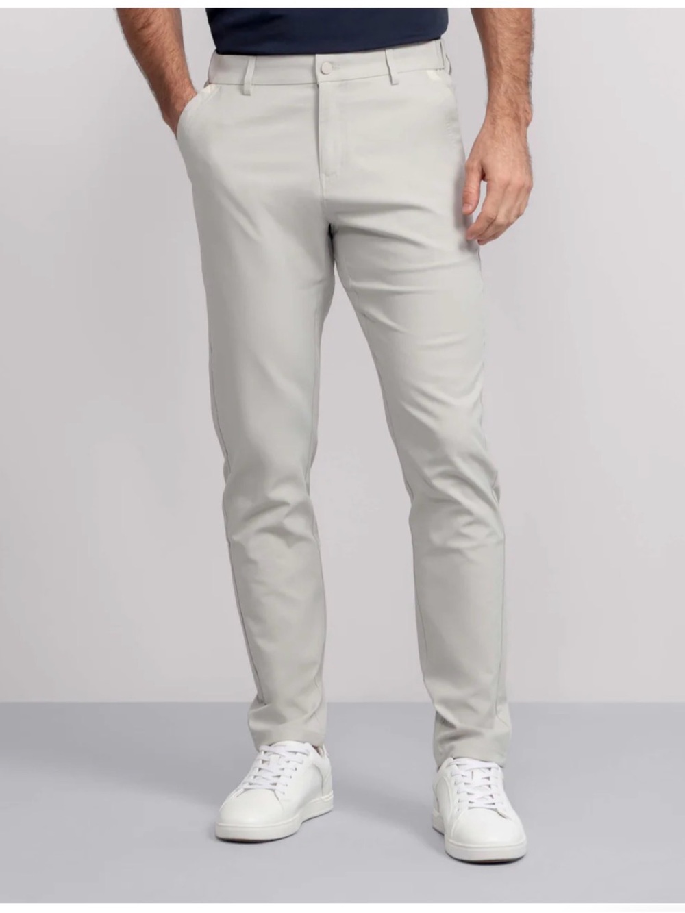 Jack Archer Jetsetter Tech Pants Men's 40x28 Stone Slim Fit Stretch Travel NWOT